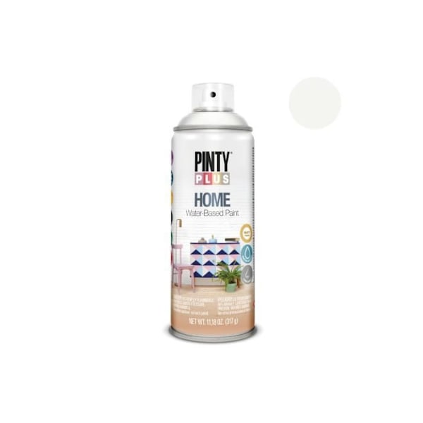 Sprayfärg - GENERISK - Pintyplus Home - Neutral vit - 520cc - Yta upp till 3m² Neutral Vit