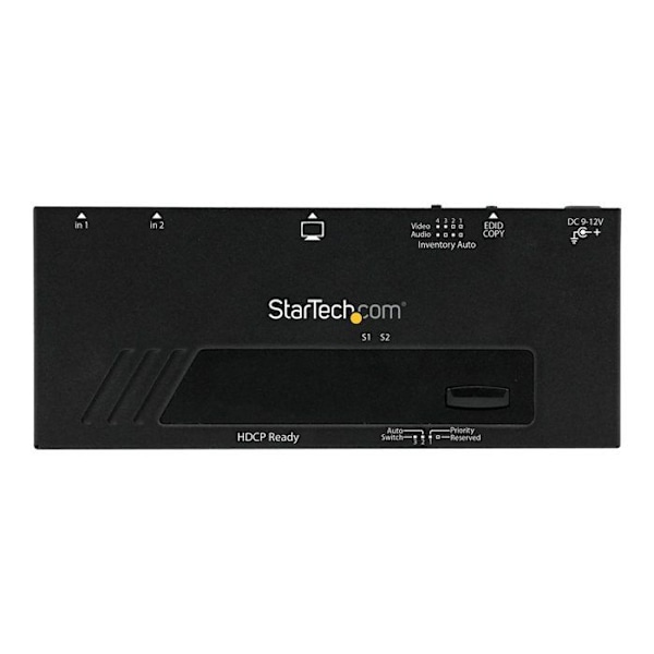STARTECH 2-Port HDMI Video Switch med Auto-Priority Switching - 1080p