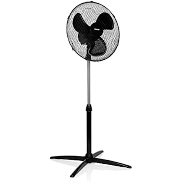 Tristar Black Piedestal Fan VE-5756-3 Hastighed - Oscillerende - Justerbar højde og hoved - 56,82 dB Svart