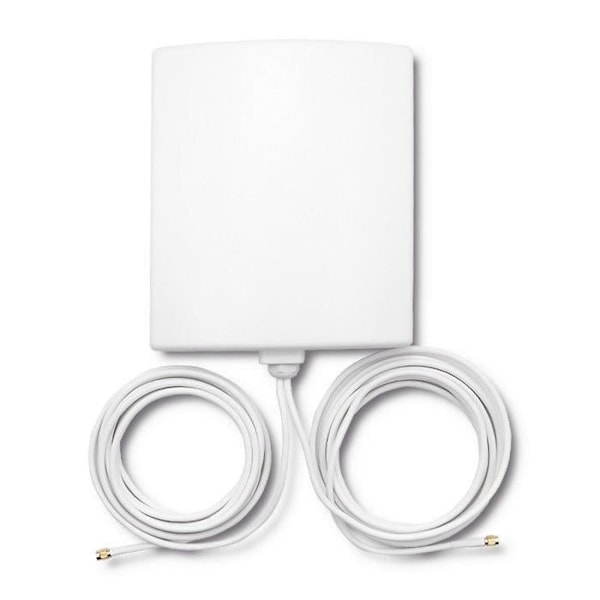 Antenne - Qoltec - 5G - 14dBi - Retningsbestemt - IP65 - 700-3800 MHz hvid