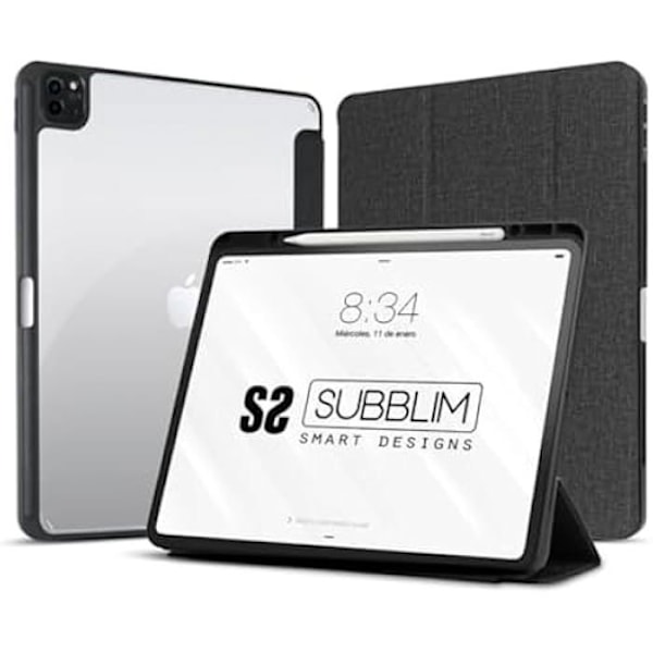Subblim etui til iPad Pro 11 tablet, sort Svart