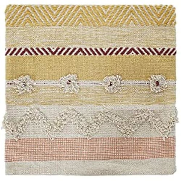 Kuddöverdrag - DKD Home Decor - Flerfärgad - 60x60 cm - Tyg - Inomhus Flerfärgad