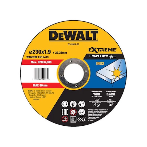 Leikkuulevy 1 kpl Dewalt DT43909-QZ 1 kpl