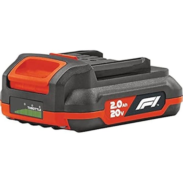Litiumjonbatteri 20V, 2,0 Ah - FORMEL 1 - Hög prestanda - Alla sladdlösa verktyg