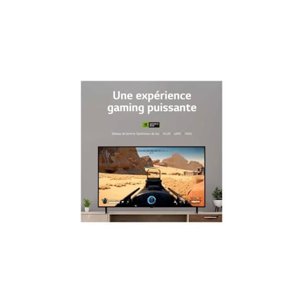 LG 43UR78 4K UHD fjernsyn - Hvid - Smart TV - Wi-Fi