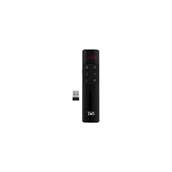 Muut tietokonetarvikkeet Tnb Airmouse2 Esittely laser ja gyroskooppinen hiiri - musta musta