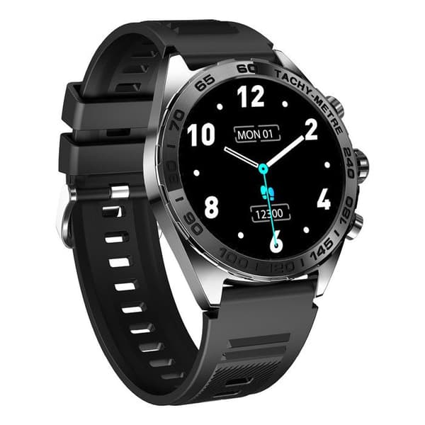 Smartwatch - Beafon - 501 - AMOLED-skärm - Bluetooth 5.3 - Multi-sport Noir-metall