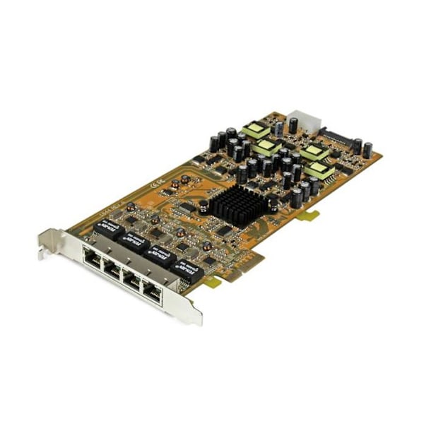 PCIe 4-porttinen Gigabit Power over Ethernet -verkkokortti - STARTECH - PCI Express PSE / PoE NIC - PCI Express x4