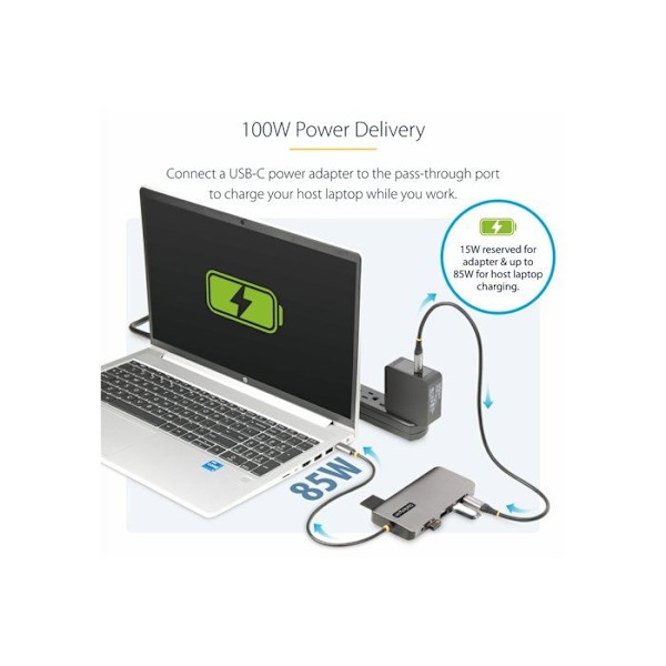 StarTech.com Moniulotteadapteri