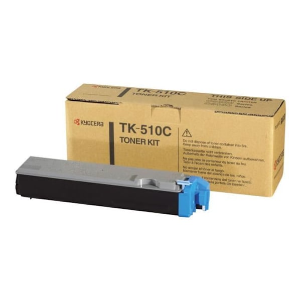 Toner - Kyocera - TK 510C - Farve Cyan - Kompatibel - Pakke med 1