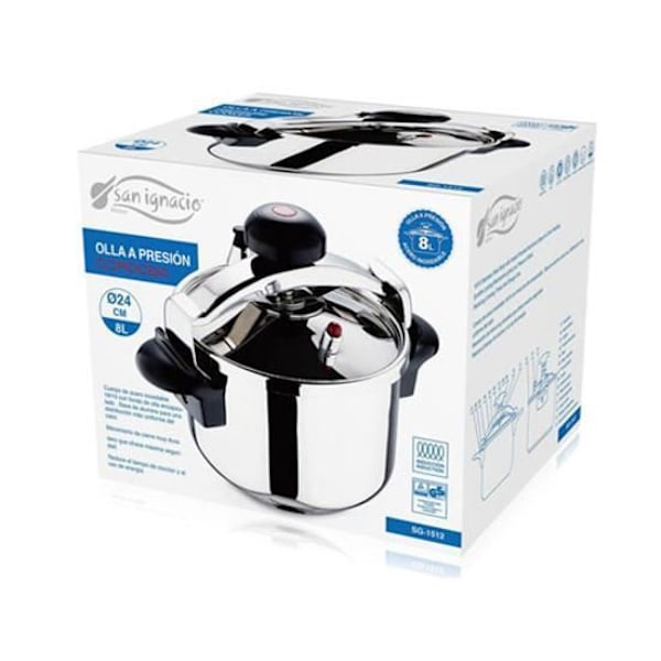 San Ignacio trykkoger model 8l cordoba - Velegnet til induktion