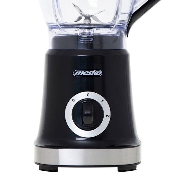 Blender 1,8 liter uden BPA, maks. 1000W, 2 hastigheder + pulse Mesko MS 4079 1000W sort/sølv 39617