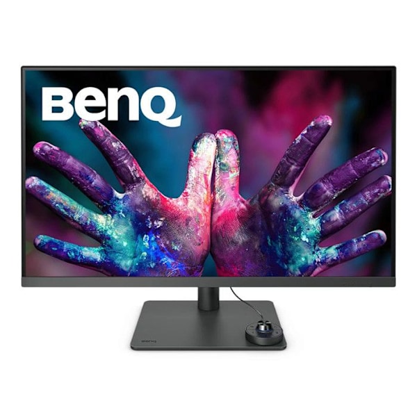 Skærm - BenQ - 9H.LKGLA.TBE - 31.5" - 4K Ultra HD - LED IPS - Sort Sort