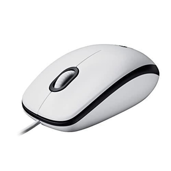 Hiiri - LOGITECH - M100 - Valkoinen - USB - Ambidekstraali - 1000 DPI