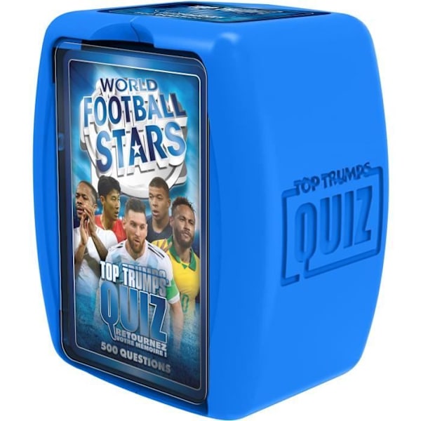 QUIZ Fodboldstjerner - VINDENDE TRIN - Fra 8 år Flerfärgad