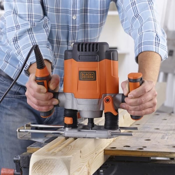 Langaton kaiverrin 1200W BLACK+DECKER (Mukana 7 lisävarustetta) - KW1200E-QS