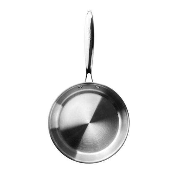 Pande - IBILI - 30 cm - Rustfrit stål - Tredobbelt lag - Induktionskompatibel Rostfritt stål