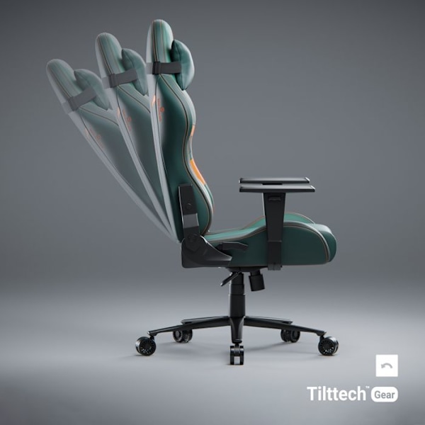 Diablo X-One 2.0 Gaming Stole Gamer Kontorstol Justerbare Armlæn Ergonomisk Design (World of Tanks, Normal)