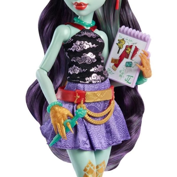 POUPEE JINAFIRE LANG Flamboyant, Grön
