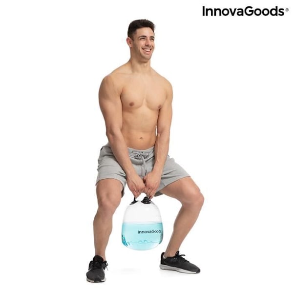 InnovaGoods Water Kettlebell til fitnesstræning med Fibell træningsguide