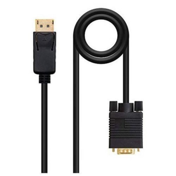 DisplayPort - HDMI -sovitin NANOCABLE 10.15.430 Musta