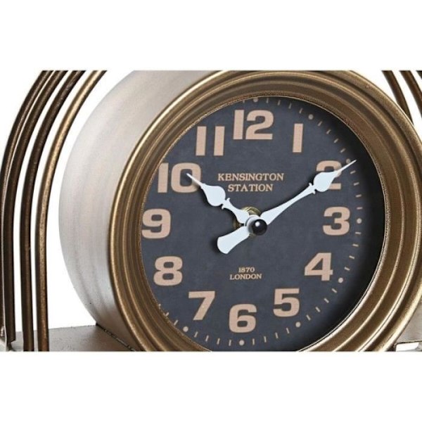 Bordur - LANA DECO - Thyann - Sort Glas Guld - 25 x 8 x 31 cm - Traditionel Stil Svart guld