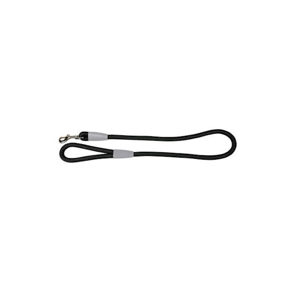 Sort dynamisk snor 12mm-100cm - GENERISK - Til hunde - Udendørs - Nylon - Reb Svart