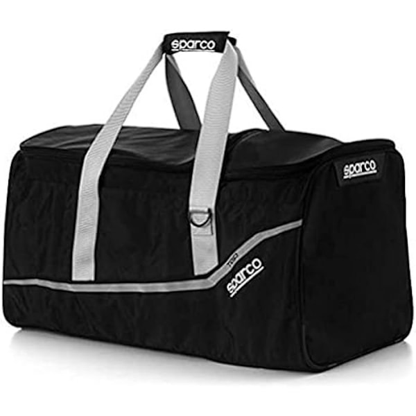 Rejsetaske - SPARCO - Trip Kit Taske - 89 liter - Sort/sølv - Separate rum