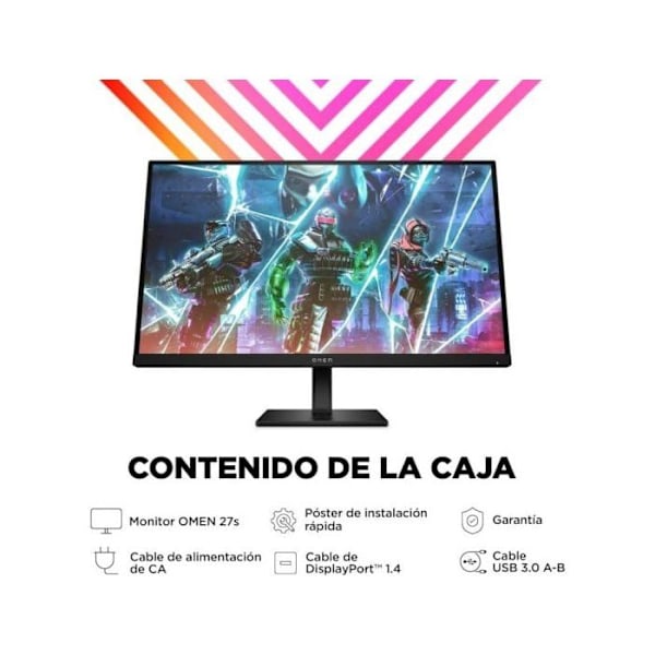 HP OMEN 27s 27" Edge LED IPS FullHD 240Hz G-SYNC yhteensopiva