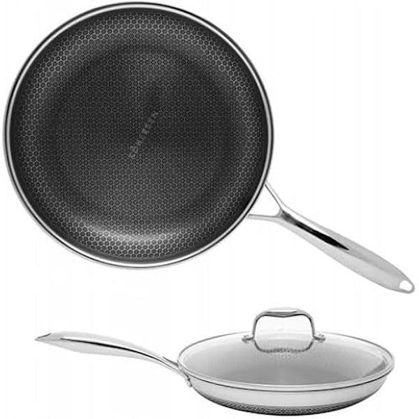 "Pannu - KOHERSEN - Musta kuutio - 28 cm - Suoja - Keittiö - Musta"
