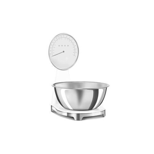 Køkkenvægt - SMEG - KSF01WHWW - Rustfrit stål - 5 kg - USB-kabel Vit