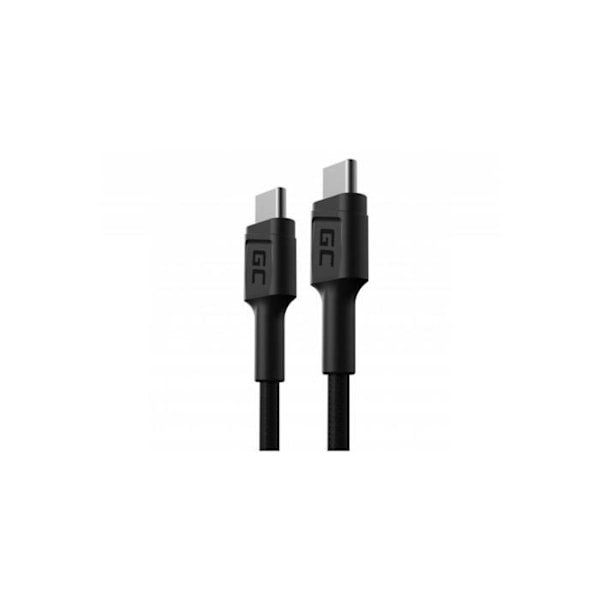 USB-C-kabel - Green Cell - GC PowerStream - 30 cm - Hurtig opladning 60W - QC 3.0