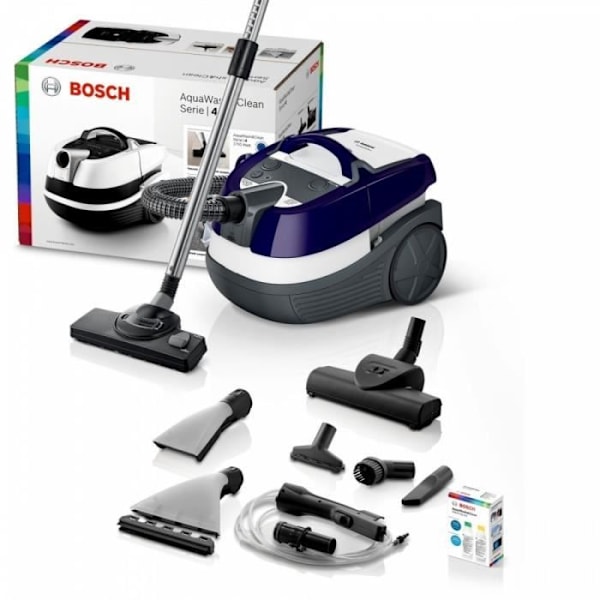 Vaskemaskine - BOSCH - BWD41740 - Blå - 70 kg - Metal