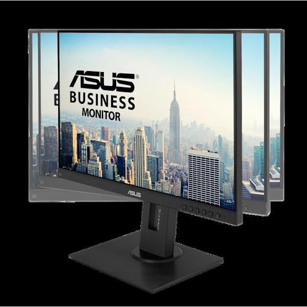 ASUS BE24WQLB professionel skærm - 24,1 tommer - IPS - 1920 x 1200 - 5ms - Sort