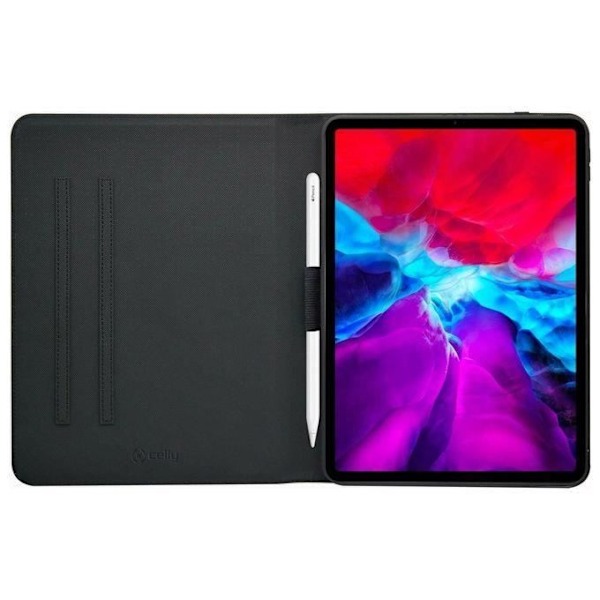 Etui - CELLY - iPad Pro 12,9 - Svart - Skydd - Blandet