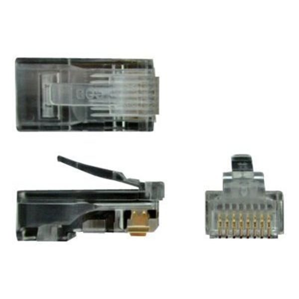 Monisäikeiset RJ45-luokan 5e modulaariset liittimet irtotavarana - STARTECH - 50 uros RJ45 Cat5e -liitintä