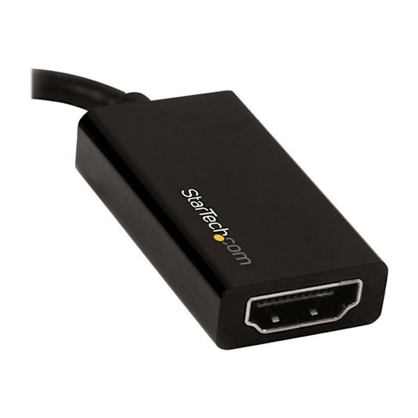 Mini DP til HDMI-adapter - STARTECH - Konverter - Ultra HD 4K - Sort - M/F