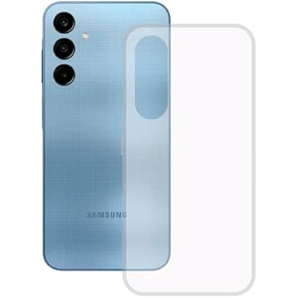 Fodral - KSIX SMART YOUR TECH - Galaxy A25 5G - Mjuk - Transparent - Anti-fingeravtryck transparent