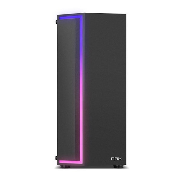 PC-kotelo - sivupaneelit Nox xtreme -tuotteet - NXHUMMERASTRABK musta