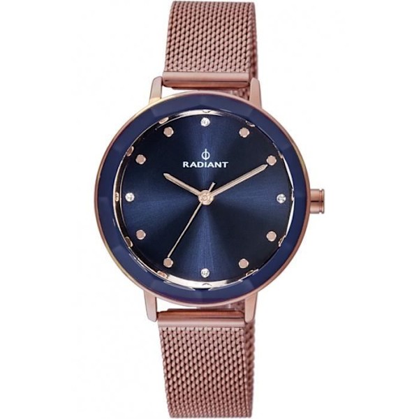 Dameur - RADIANT - KATRINE RA467603 - Quartz urværk - Guld farve - Armbåndsmateriale Stål