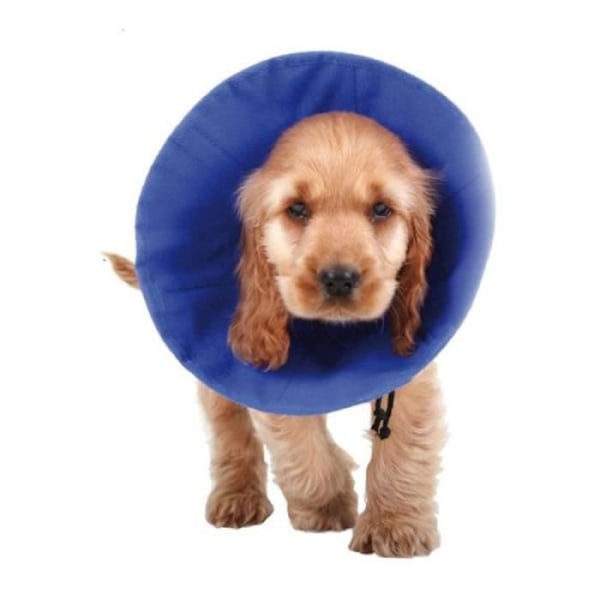 Isabelino beskyttelseskrave - KVP - EZ Soft - Blå - 18-38 cm - Maskinvaskbar Blå