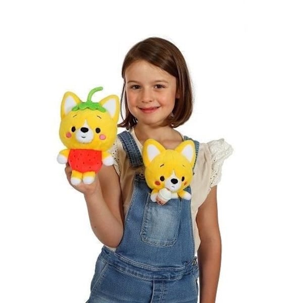 Peluche Little Corgi Cuties - GIPSY TOYS - 20 cm - Jordbær Jordgubbe