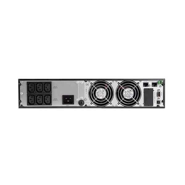 Green Cell® UPS Online Strømforsyning Inverter 2000VA (1800W) med LCD-skærm 4 x 12 V/9 Ah 6X IEC320 C13-10A