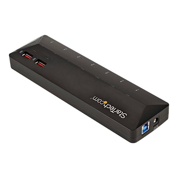 STARTECH USB 3.0 Hub - 7 porttia lataukseen - USB-keskitin pikalatausasemalla - 2x 2,4 A