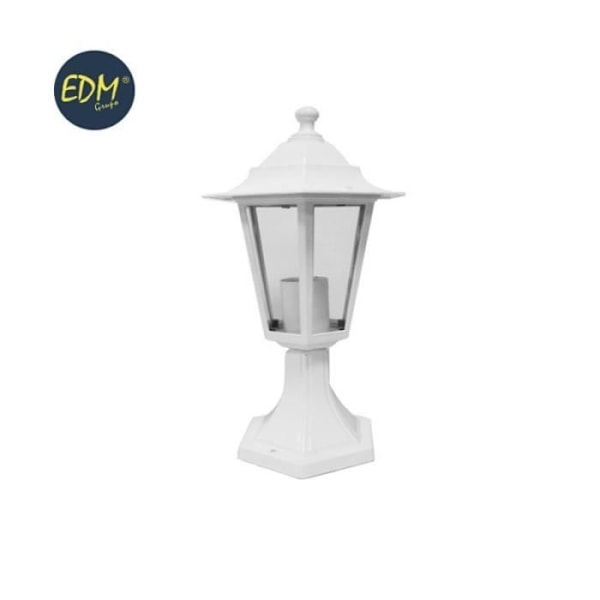 Hvid aluminium væglampe 38xø19,2 cm EDM mod: Zurich - EDM - Zurich - Hvid - E27 - Voksen hvid