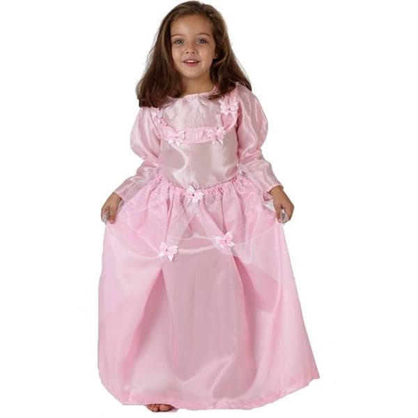 Rosa barnprinsessdräkt - ATOSA - 7 år - Polyester - Tjej Ros