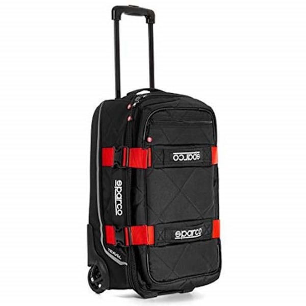 Sparco rejsetaske - S016438NRSI - Sort/sølv rejsetaske