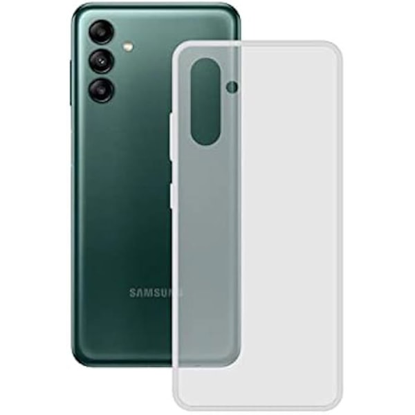 Pehmeä kotelo Galaxy A04S:lle - CONTACT - Läpinäkyvä - Langaton lataus Transparent