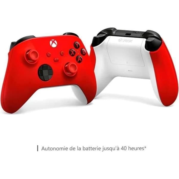 Spelkontroll - Xbox - Trådlös - Röd Röd