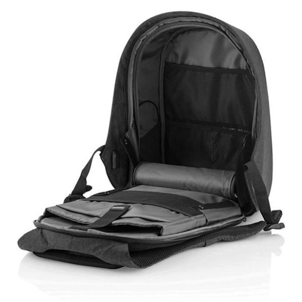 Ansluten ryggsäck - XD Design - Bobby Hero Small - Svart - Stöldskydd - 13,3 tum Svart